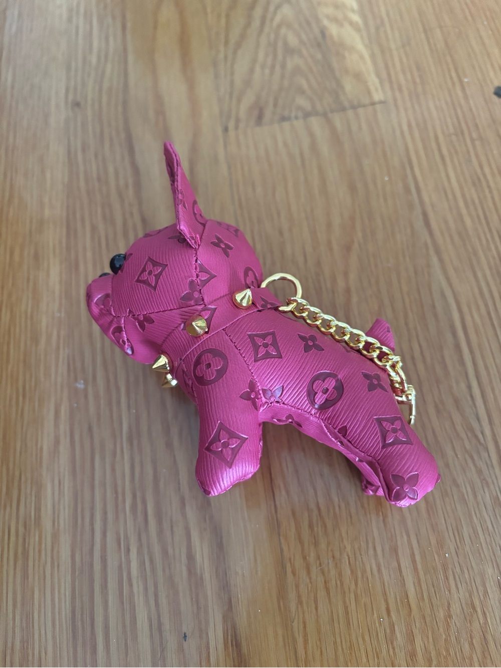 Pink French Bulldog Key or Bag Charm - Picture 4 of 6